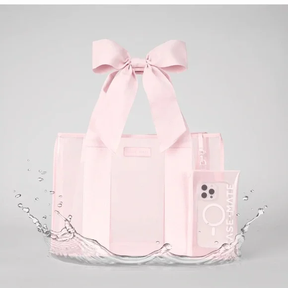 Case-Mate Pink Transparent Tote Bag - Picture 4 of 6